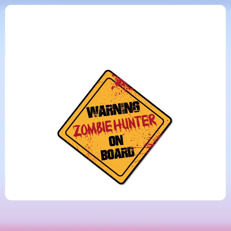 

Индивидуальная Настройка, искусственный зомби Hunter на доске, аксессуары для наклеек 10 см * 10 см