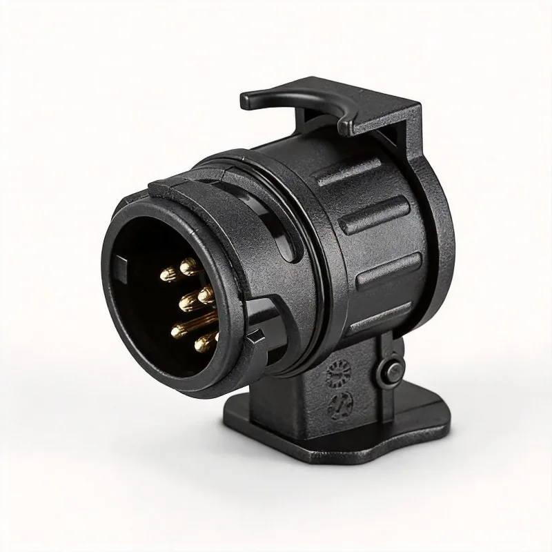

13 To 7 Pin Plug Adapter Durable 12V Trailer Connector Towbar Towing Socket Adapter Protect Connections A30 Connector Auto Parts