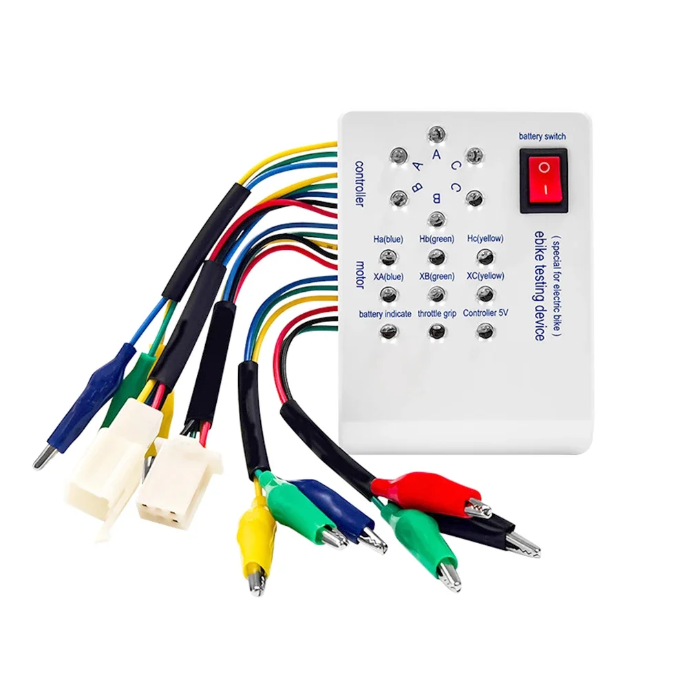 24V 36V 48V 60V 72V Brushless Motor Controller Multifunctional Maintenance Testing Device for Electric Bike Controller