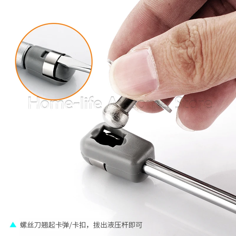 Cabinet Door Hinge Gas Spring Hydraulic Strut Prop Support Rod hanging cabinet tatami up and down flip door pneumatic rod