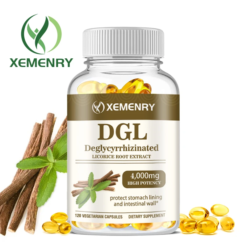 DGL Licorice Capsules 4000mg - Supports Intestinal Health, Improves Digestive Function and Boosts Immunity