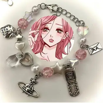 娜娜和八千歲手工串珠手鍊 6 最佳銷售 手鐲 Y2K - №6