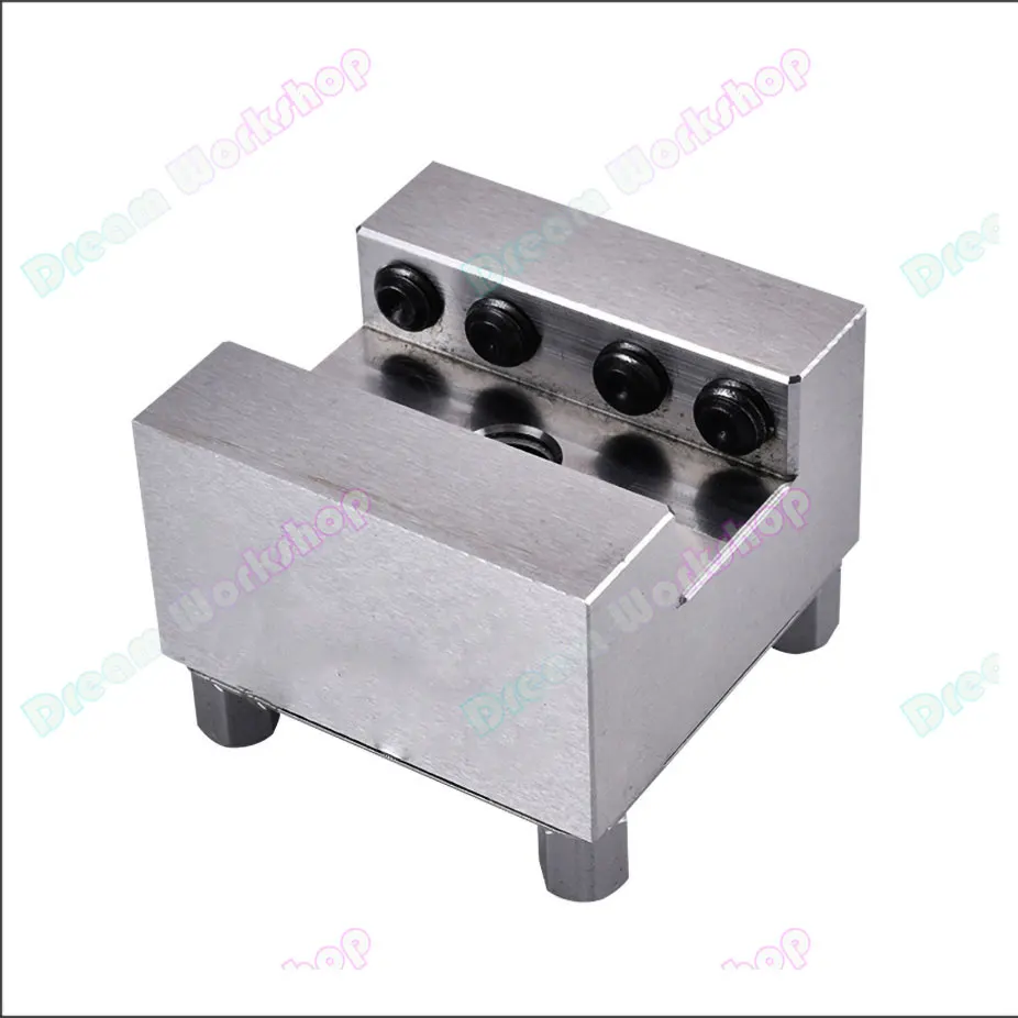 Precision Electrode Stainless Steel Chuck Inova EDM Chuck Quick Positioning Clamping Seat U15/20/25/30 Fixture 15 Groove Type
