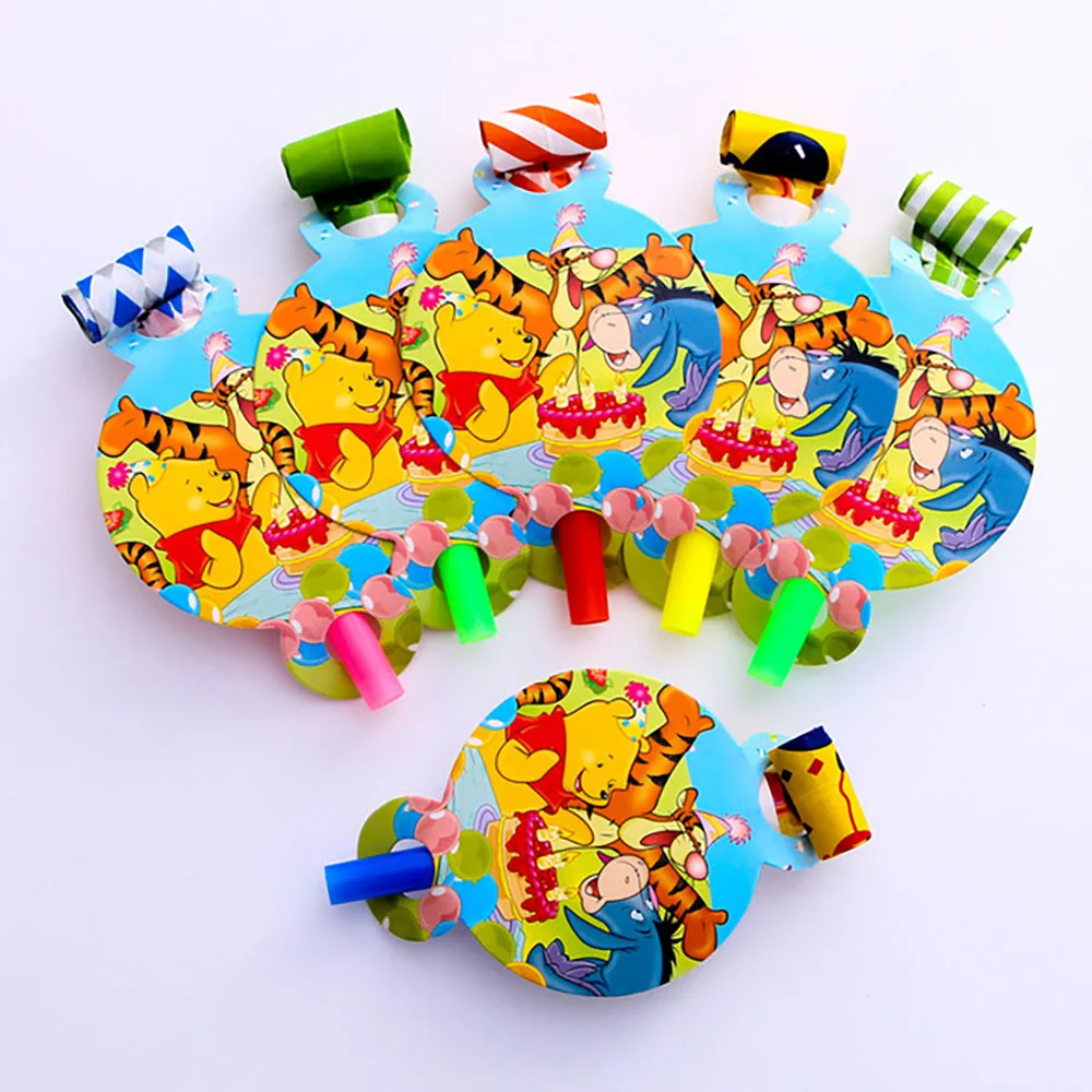 Disney Winnie the Pooh Party Disposable Cutlery Plate Cup Baby Shower Party Decorations Birthday Party Decorations Table Cover