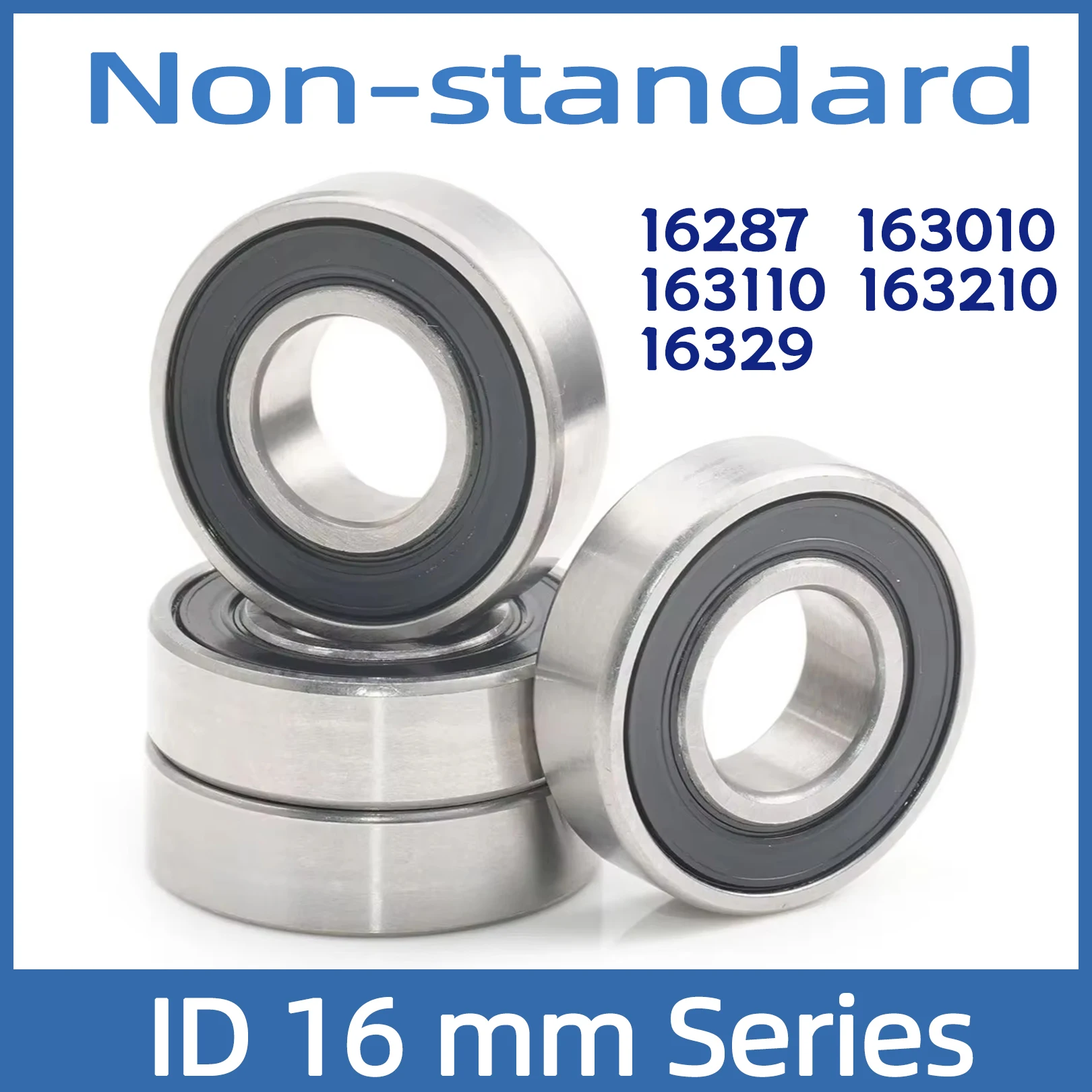 4PCS 16287 163010 163110 163210 16329 Non-standard Ball Bearings 16*28*7 16*30*10 16*31*10 16*32*10 16*32*9 mm Deep Groove RS ZZ
