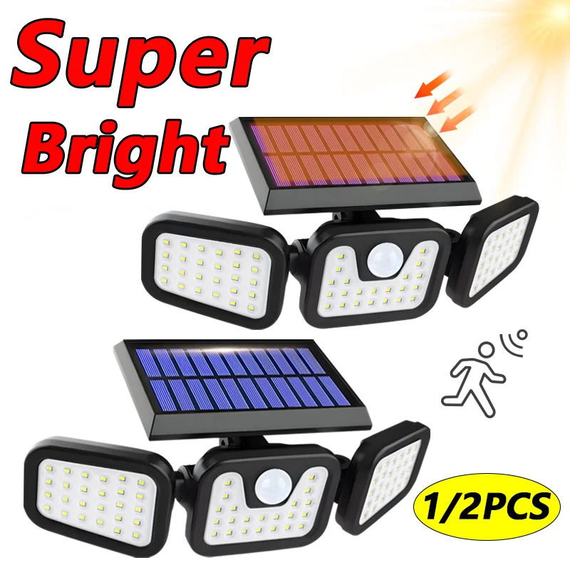 

Super Bright Split Solar Lamp IP65Waterproof Outdoor Solar LED Lights 200m² Motion Sensor Solar Wall Light Garden Corridor Light