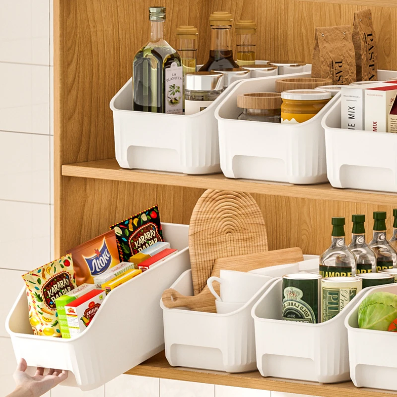 Multifunctional Kitchen Sundries Diagonal Storage Box Refrigerator Beverage Vegetable Sort Storage Box Cabinet Drawer Organizer