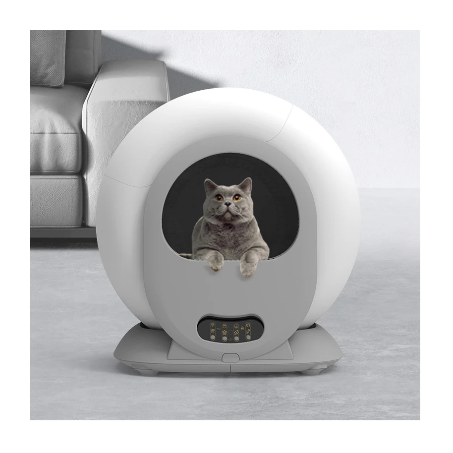 

One Set Drop Shipping New Design Automatic Cat . Box With Automatic Cleaning