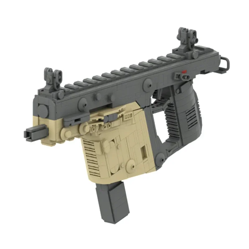 Military Weapon Model Moc Building Bricks Submachine Gun Technology Modular Blocks Gifts Christmas Toys DIY Sets Assembly