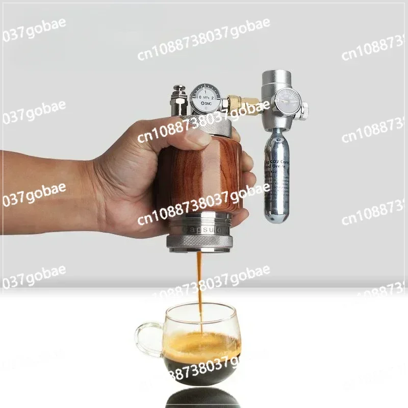 Capsulone Pneumatic USB Electric Coffee Machine Stainless Steel Portable Extraction Manual Espresso Maker Home Outdoor