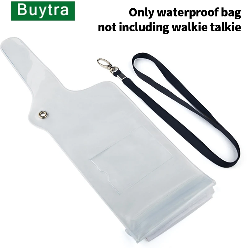 Portable Waterproof Rainproof Case Pouch For Baofeng Walkie Talkie Two-Way Radios Protector Cover