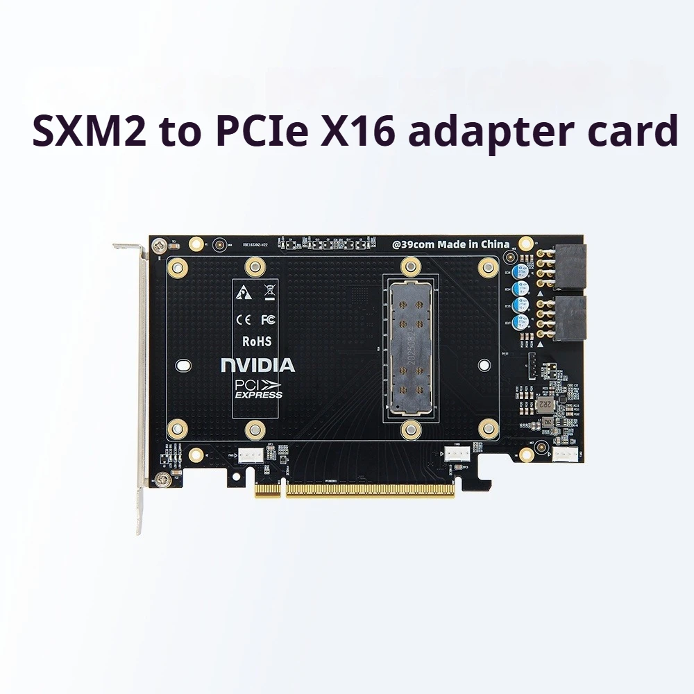 بطاقة الرسومات Nvidia V100 بطاقة محول SXM2 PCIex16