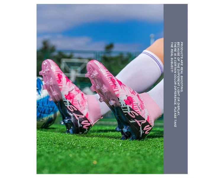 Professionelle Fußballschuhe Herren Fußballschuhe Society Fußballschuhe FG Ultraleichte Trainings-Fußballschuhe Outdoor-Sportschuhe – Detail 13
