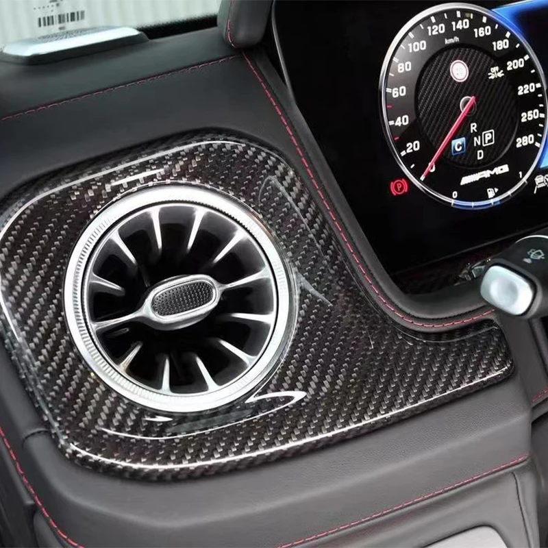 For Benz G-Class W464 dry carbon air outlet interior three piece set left and right driving G500g63 replacement interior