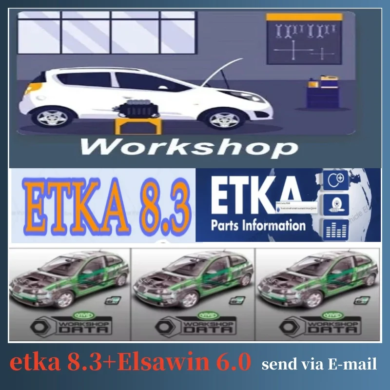 

2023 Elsawin 6.0 + ET KA 8.5 Group Vehicles Electronic Parts Catalog Support ForV/W+AU//DI+SE//AT+SKO//DA Auto Repair Software