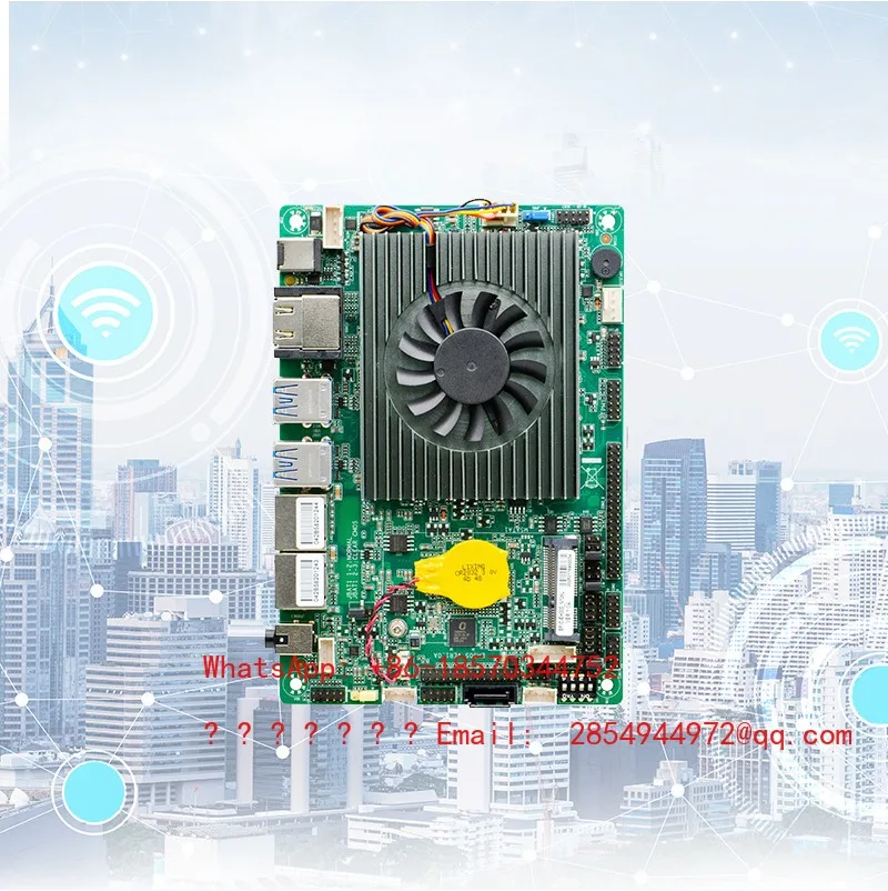 Mini Small Main Board N2840J1900J1800 Optional Dual Network Port 9-36V Industrial Control Main Board