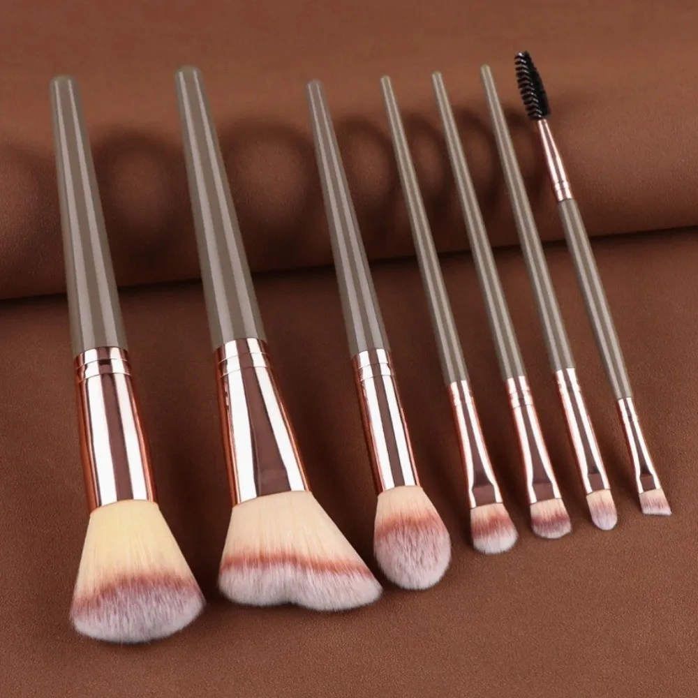 

15pcs/set Make Up Tool Makeup Brushes Kit Cosmetics Contour Eye Shadow Brush Set Face Bronzer Beauty Eyebrow Brush Lady