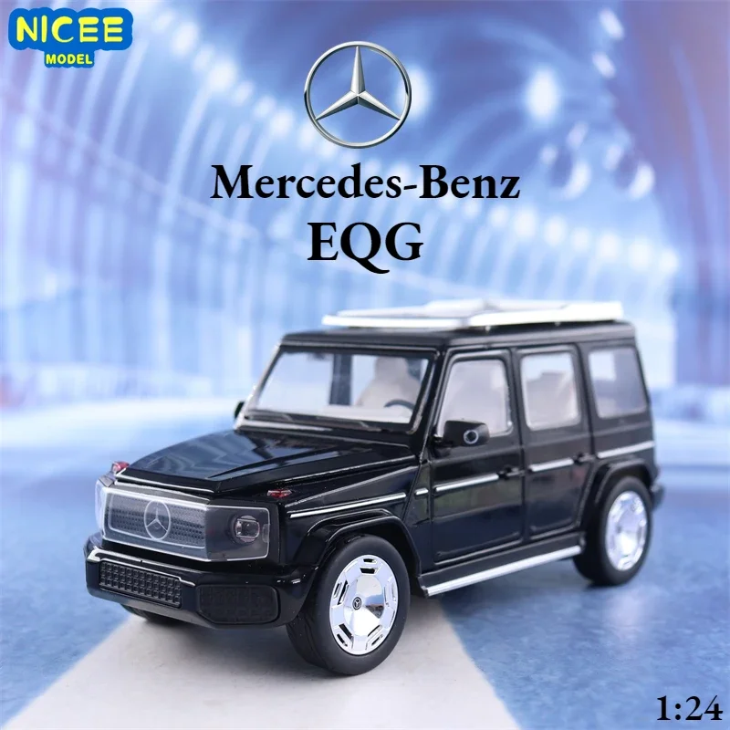 

1:24 Mercedes-Benz EQG Off-road vehicle High Simulation Diecast Car Metal Alloy Model Car Children's toys collection gifts F554