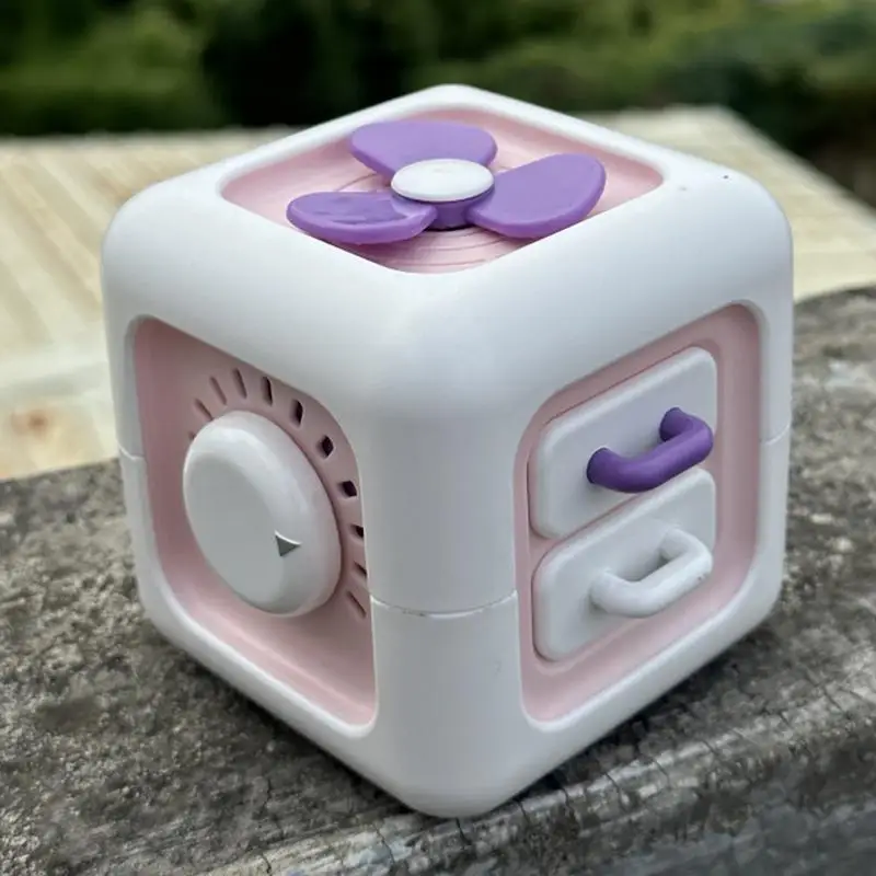 Сенсорная игрушка Busy Cube, дорожные сенсорные игрушки, обучающие навыки мелкой моторики, путешествия, сенсорные игрушки Busy Cube для детей 1-летнего возраста