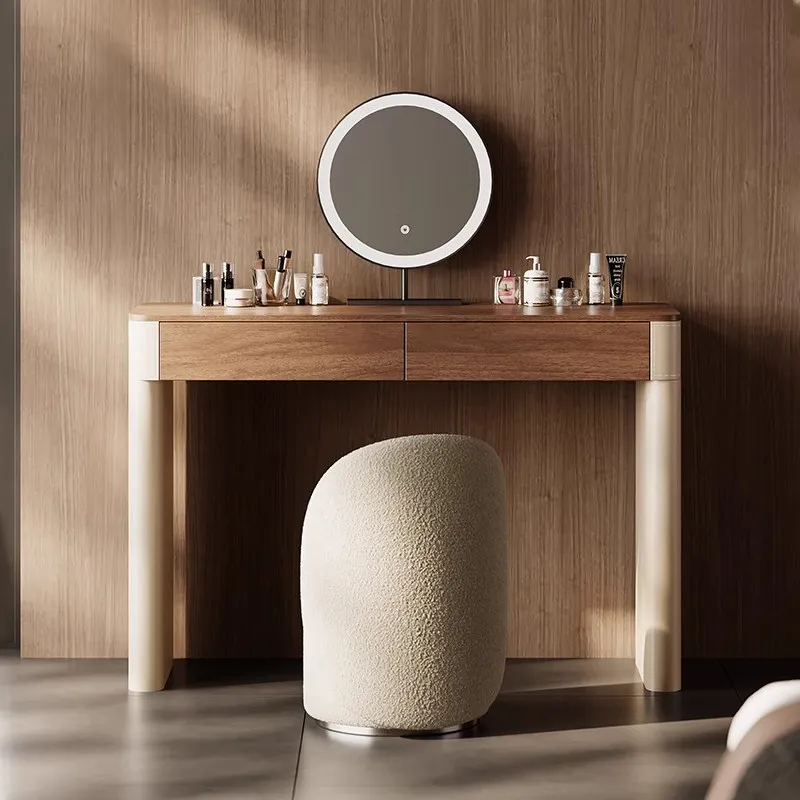 

Chinese Creative Vanity Table Aesthetic Modern Luxury Accent Interior Dressing Table Organizer Mesa De Maquillaje Home Furniture