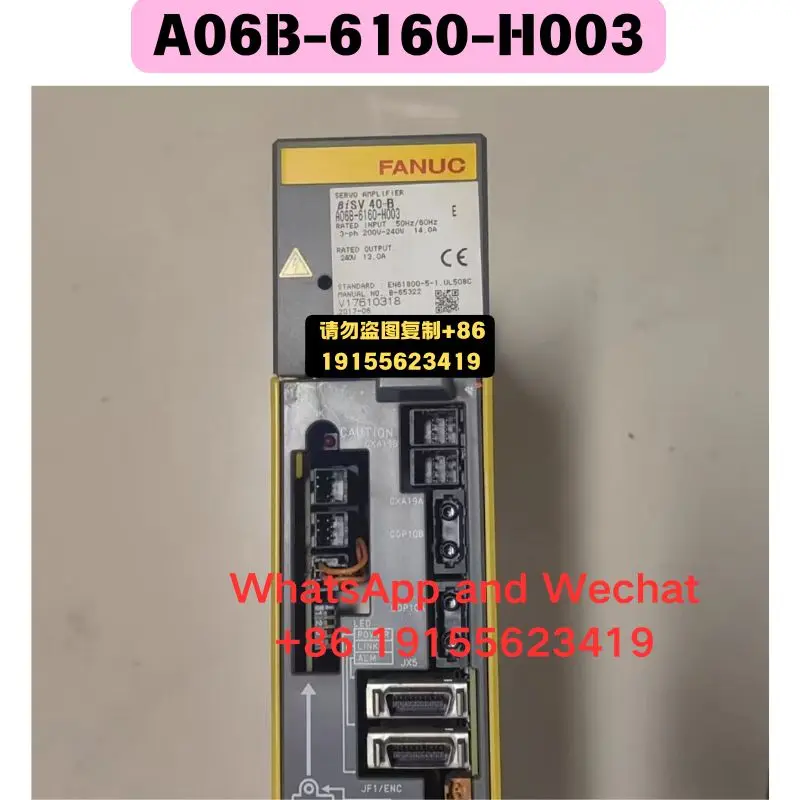 

Б/у A06B-6160-H003 Драйвер Функциональный тест ОК Быстрая доставка