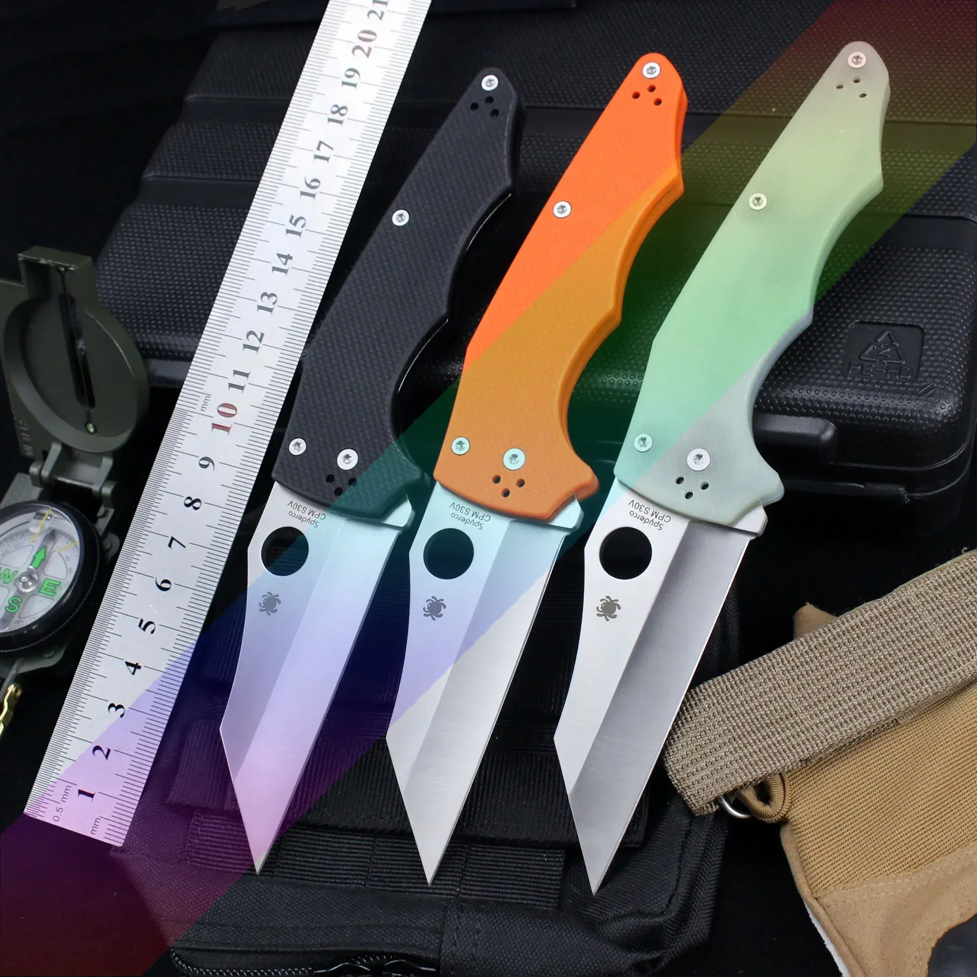 

C253 outdoor folding knife YOJU MBO portable EDC tool G10 handle folding knife