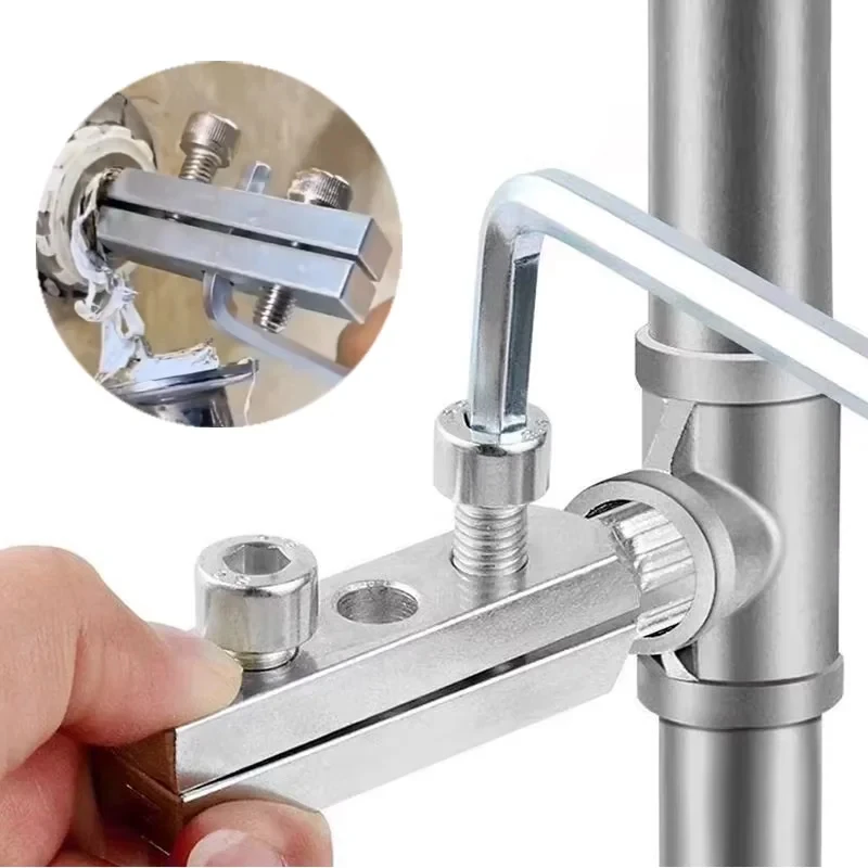 Portable Faucet Angle Valve Broken Wire Extractor Tool Upgraded Tap Water Pipe Repair Kit for PPR/PPE Pipes