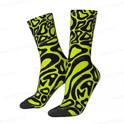 Lando Norris 2024 Helmet Wallpaper Men Women Happy Socks Windproof Novelty Spring Summer Autumn Winter Stockings Gift