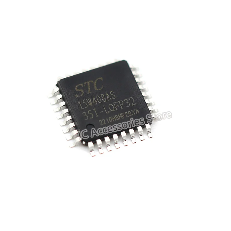 2pcs STC15W408AS-35I-LQFP32 Enhanced 1T 8051 Microcontroller MCU New and Original