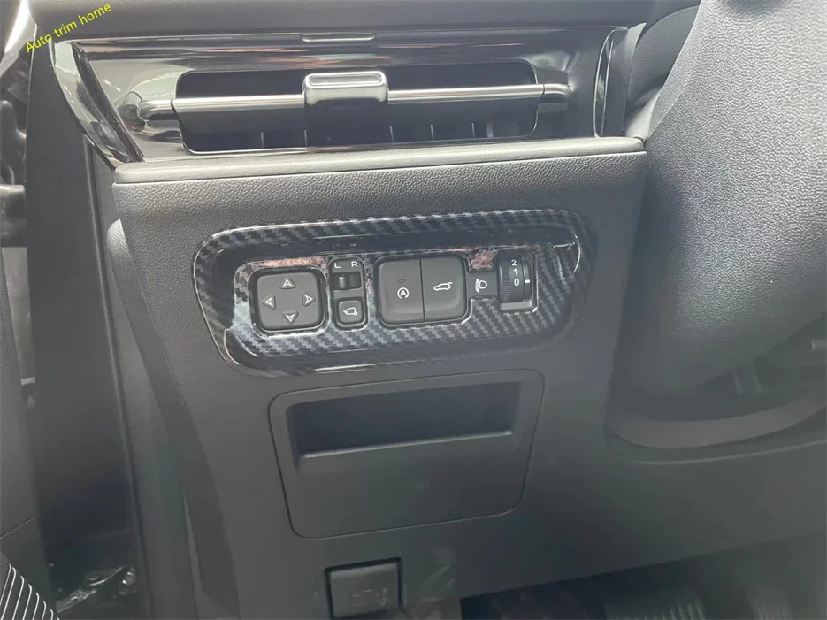 

Steering Wheel Window Lift Head Light Button Air AC Vent Frame Cover Trim For Changan Cs55 Plus 2022 2023 2024 2nd Accessories