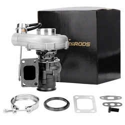 Universele Turbo T3 Flens A/R 0.63 V-Band Turbolader Verbeterde Turbolader
