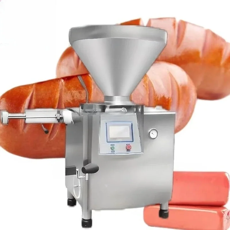 Meat processor sausage production line automatic vacuum filling machine