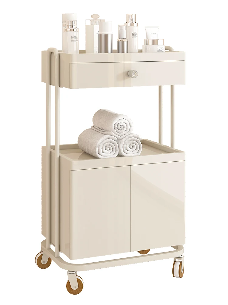 Beauty car, cream air small cart, beauty salon specific ear picking household storage tool car