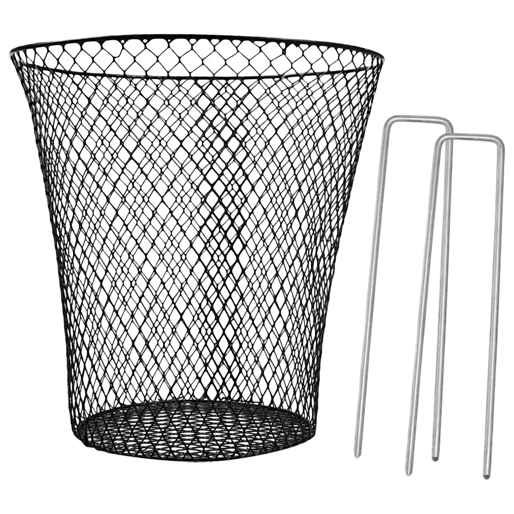 

1Set Garden Plant Protection Cover Iron Mesh Heavy-Duty Wire Flowerpot Cage Wire Cloche Plant Protector for Outdoor Use