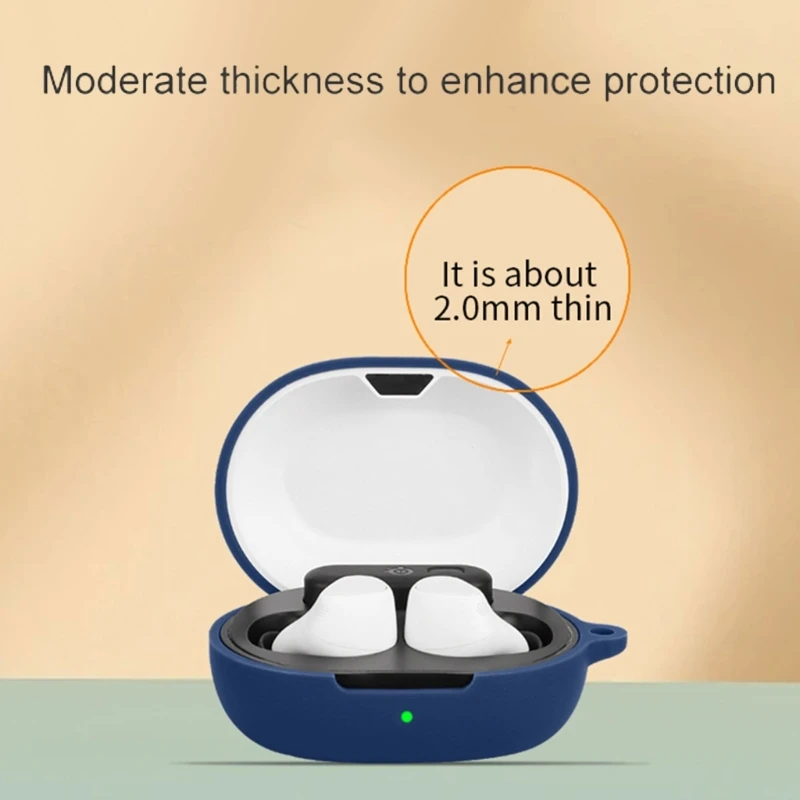 غطاء مقاوم للصدمات لسماعة الرأس غطاء مقاوم للخدش غطاء حماية قابل للغسل مضاد للغبار لسماعات Arctis GameBuds E8BA