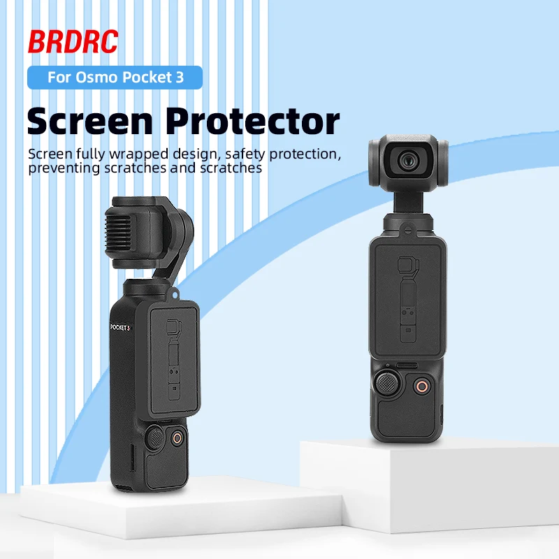 For DJI OSMO POCKET 3 Screen Protective Cover Silicone Cover Scratch Resistant Accessory Easy To Clean Accurate Fitting Durable