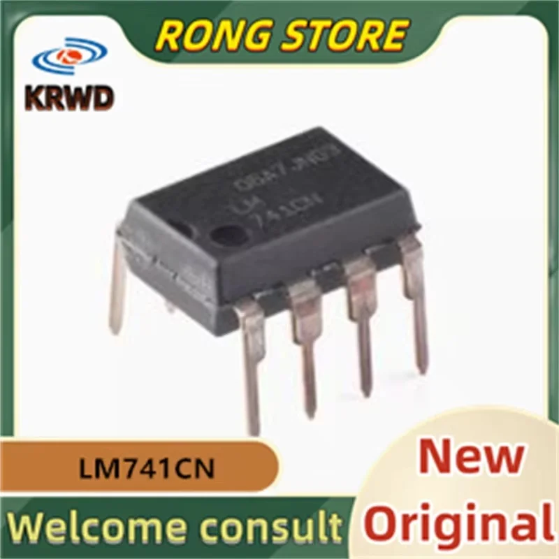 10PCS LM741CN  New and Original Chip IC LM741CN/NOPB  DIP8 LM741C LM741 741CN