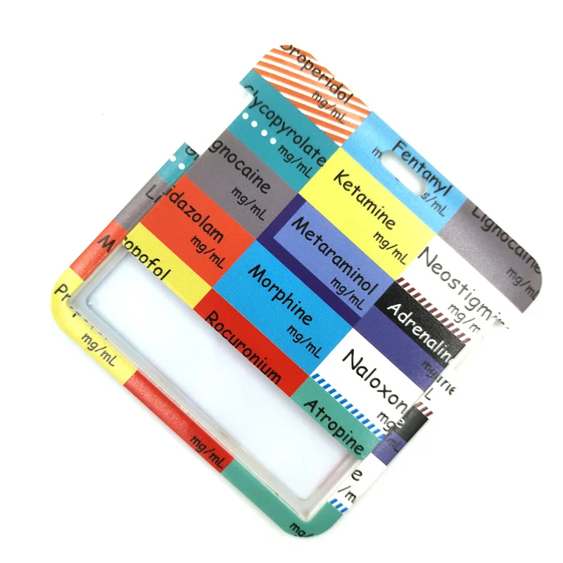 Imagem -05 - Médico e Enfermeira Medical Card id Holder Bolsa para Mulheres Estudante Viagem Banco Ônibus Tampa de Cartão de Visita Badge Accessories Lanyard Straps Presentes