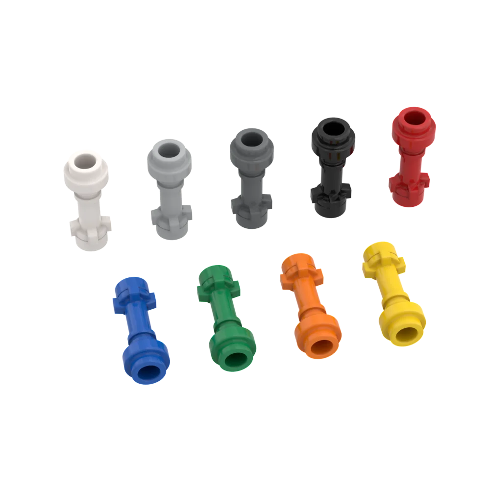 10pcs MOC Brick Parts 64567 Minifig Weapon Hilt with Bottom Ring Compatible Building Block Particle DIY Kid Puzzle Brain Toy