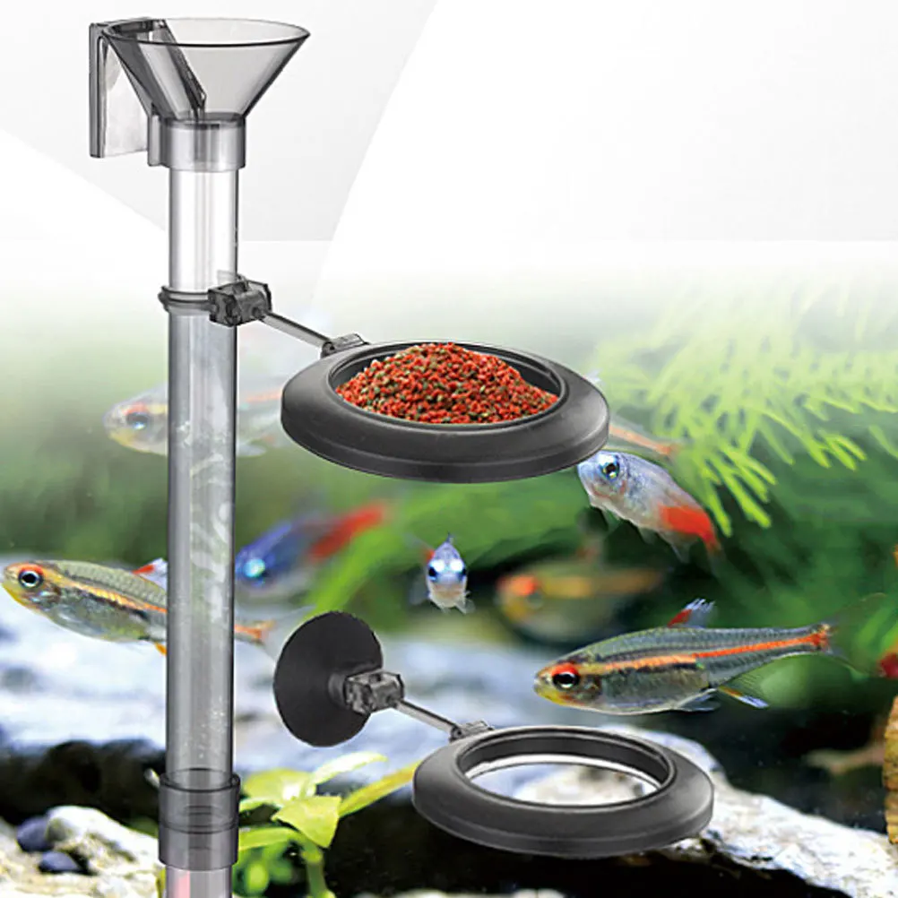 

1Set Fish Tank Feeder Tube Shrimp Feeder Transparent Explosion-Proof Design Slow Sinking Food Delivery for Aquarium Betta Shrimp