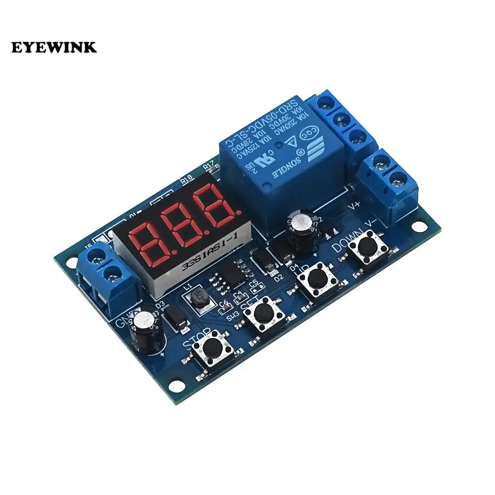 18650 Lithium Battery Charger Board with Over Charge Discharge Protection 6-40V Integrated Circuits XY-DJ