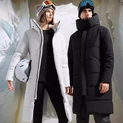 SUPIELD Aerospace Star Shell Extremely Cold Long Over Knee Coat Winter Air Gel Velvet Dual Warmth Casual Coats Woman Men