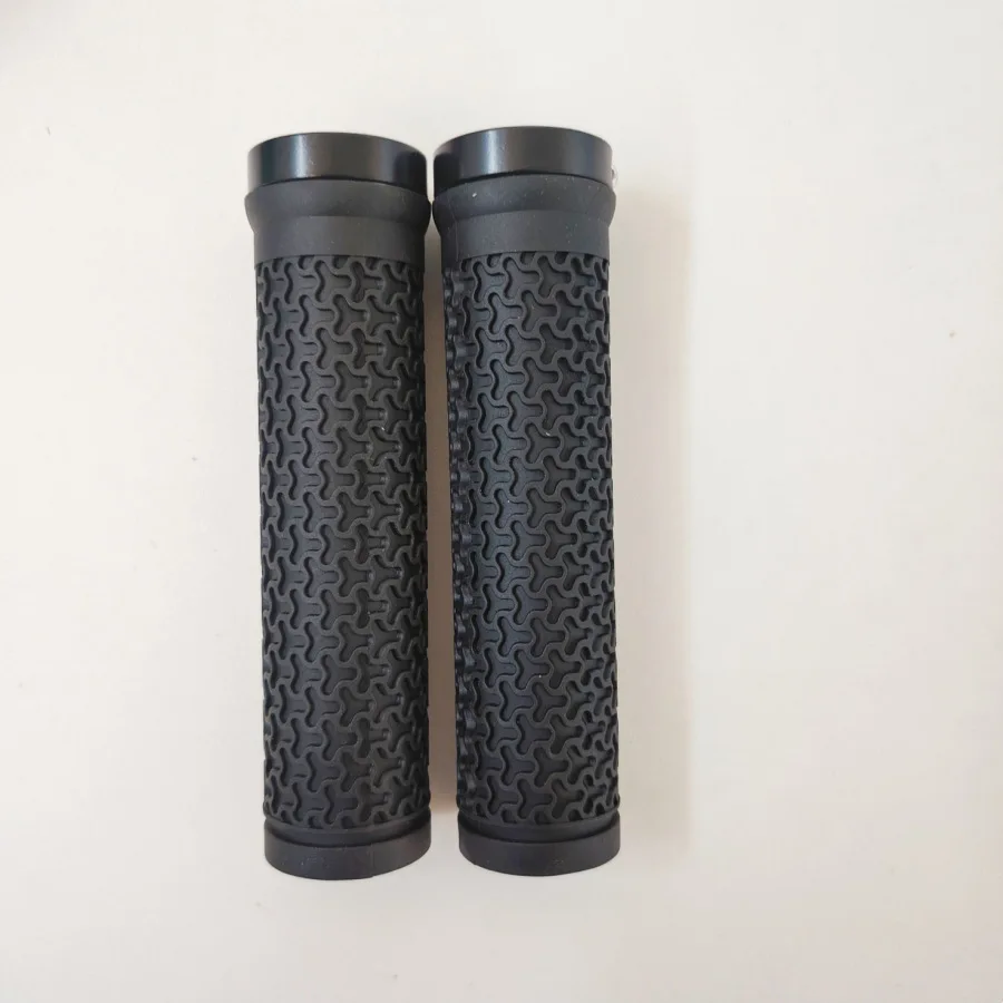 Gummi-Fahrradgriffe Rutschfeste MTB-Handgriffe BMX Mountainbike Lenkergriffe Einseitig Verriegelbare Lenkerabdeckung Langlebige Fahrradteile – Detail 20