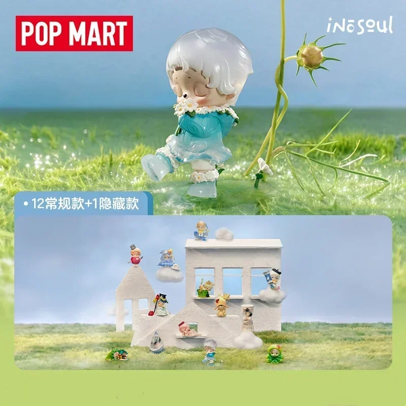 POPMART Inosoul Rainy Reveries Serie Blindbox-Spielzeug Kawaii Anime Actionfigur Caixa Caja Überraschungs-Mystery-Box Puppen Mädchen Geschenk