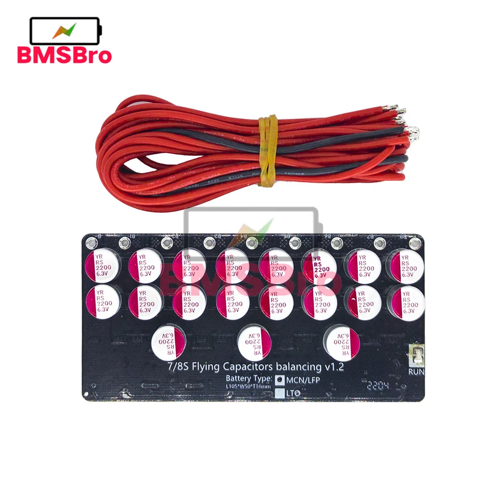 

BMS 8S Li-ion Lifepo4 LTO lithium Battery Active Equalizer Balancer Board Battery Cell Packs Balance for Ebike Esccoter