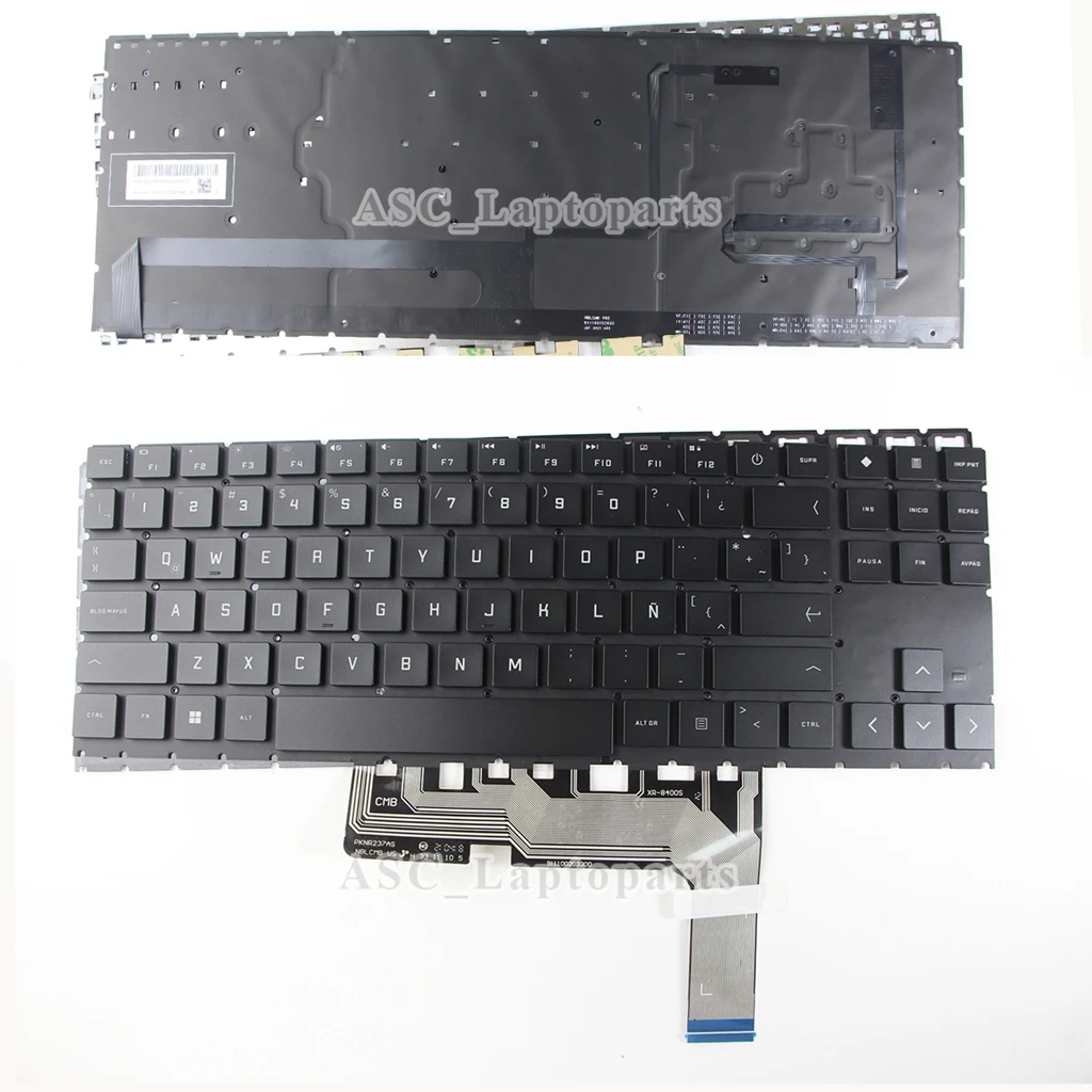 

New Latin Spanish Español Teclado Keyboard For HP Omen 15-ek0000 15-ek0023la 15-ek0026la 15-ek0054la 15-ek0055la RGB BACKLIT
