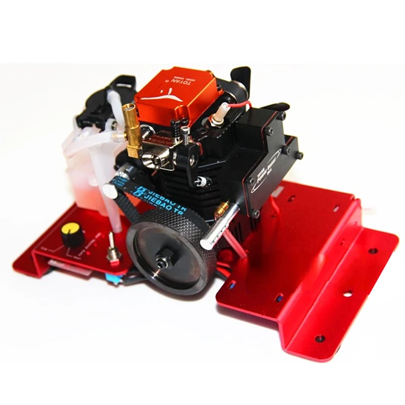 TOYAN Four Stroke Gasoline Engine DIY Modified Generator Methanol/gasoline Power Engine Model Set