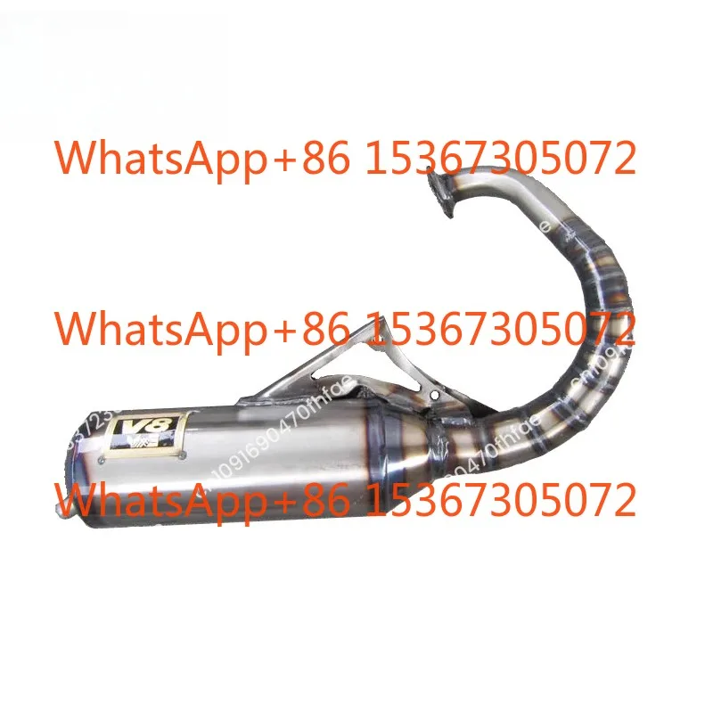 

Подходит для DIO50 AF18 AF27 AF28 V8, полунабор выхлопной трубы 70-90CC, модель W005, ручная труба