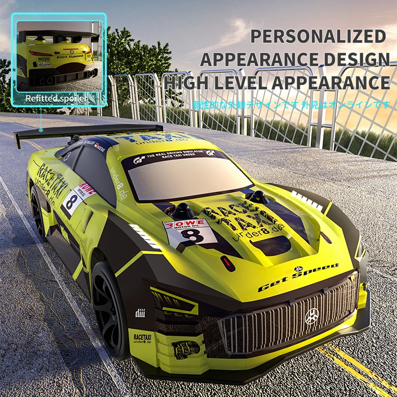 JJRC Q165 2.4G الانجراف Rc سيارة 4WD الانجراف سيارة 1:18 لعبة التحكم عن بعد GTR سيارة RC سباق السيارات لعبة للأطفال هدايا عيد الميلاد ﻿
