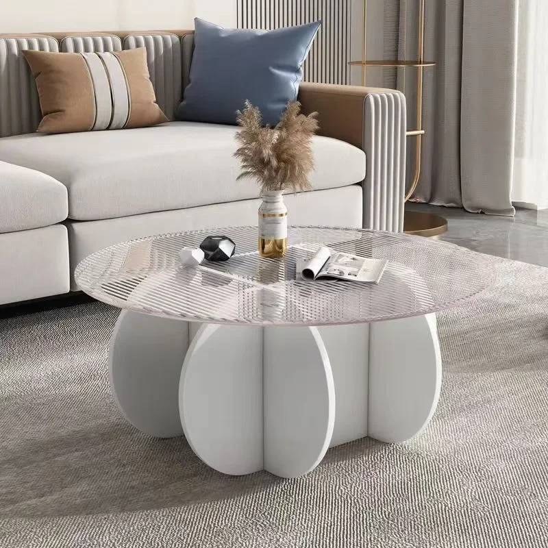 Gaming Living Room Design Coffee Table Center Service Storage Luxury Coffee Table Hospitality Display Floor Ornaments Furniture